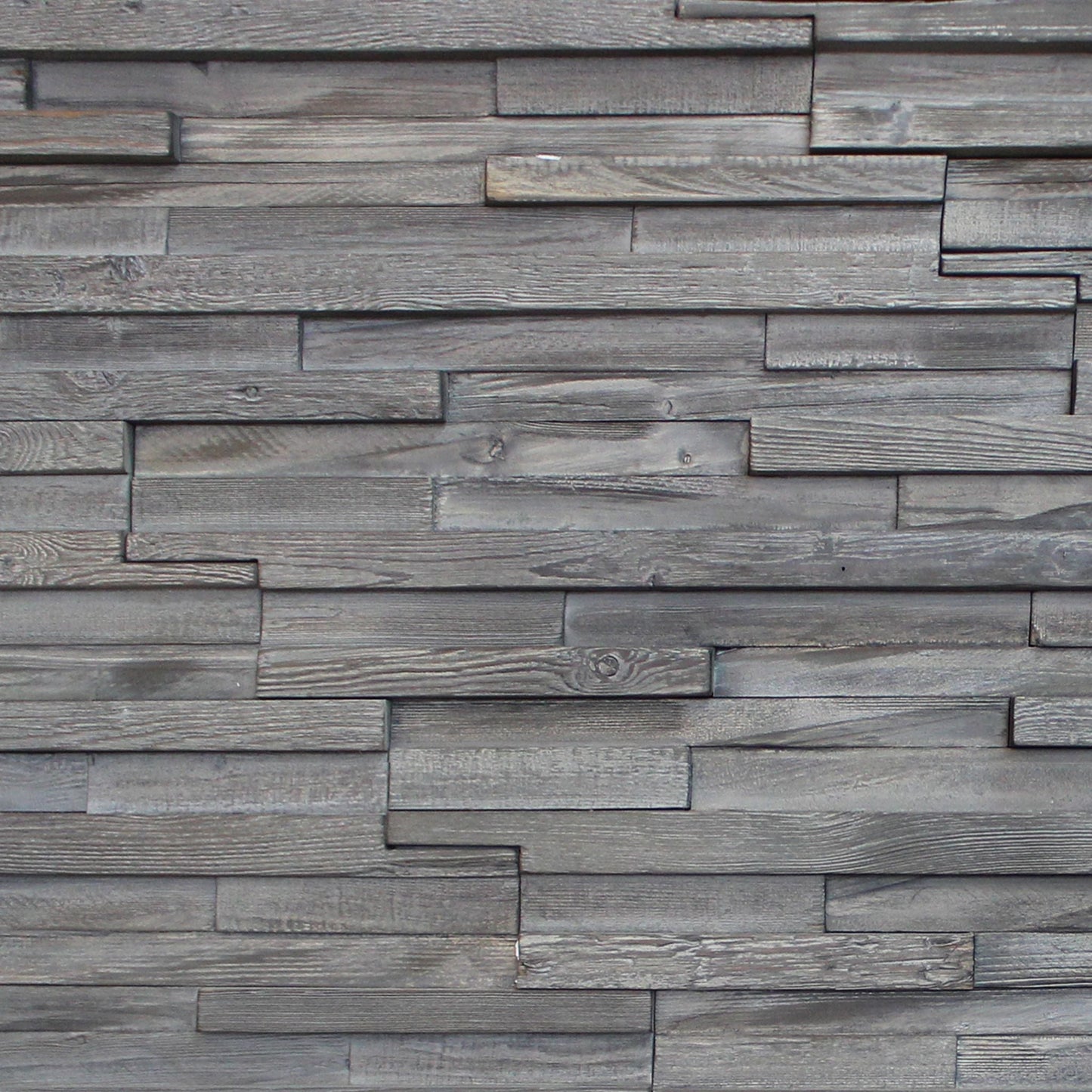 Meza 3D Wood Wall Panel - Brown/Grey/White Tones (Set of 4 or 12)